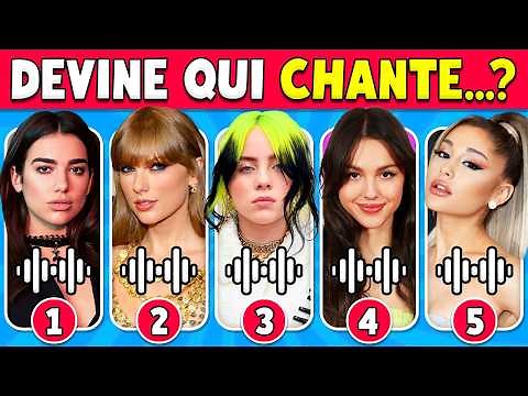 Devine qui CHANTE...! 🎤🔥🎶 Taylor Swift, Billie Eilish, Ariana Grande, Olivia Rodrigo, Doja Cat