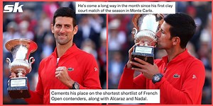 "With all due respect to ‘Next One’ Carlos Alcaraz, favorite for Roland Garros must now be ‘The One’" - Tennis fans hail Novak Djokovic after Italian Open win