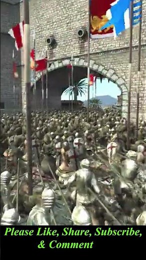 Pikes Halt The Pilgrimage - Total War Medieval 2 #Shorts