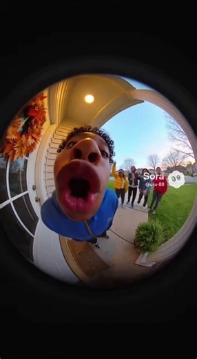 Metro made it boom 😮 #youtubeshorts #funny #ringdoorbellmeme #ringdoorbell #ai #comedy