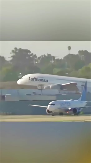 Lufthansa air bus A380 #emergency #viral #3millonviews #forypurpage #usa🇺🇸