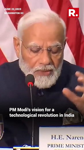 Prime Minister Narendra Modi emphasised on the pivotal role of education, skill development and innovation in shaping a prosperous future, underlining India's progress in skill training with a goal to skill an additional 50 million people. #PMModi #WhiteHouse #jillbiden #innovation #ModiInUS #ModiInUSA #USFirstLady #JoeBiden | Republic