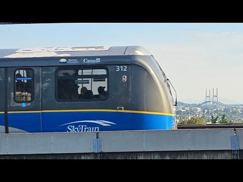 SKYTRAIN in ACTION, Watch live in New Westminster British Columbia Canada