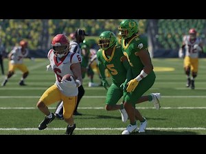 Oregon vs USC - NCAA Football 11/22/25 Full Game Highlights (College Football 26 Sim)