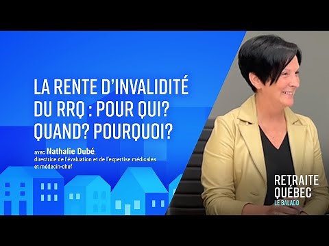 Balado : La rente d'invalidité du RRQ