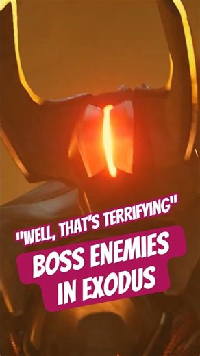 "Well, that's terrifying" | Bosses in EXODUS #shorts