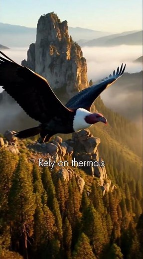 World’s Largest Bird 🦅 Andean Condor Soars the Andes #Shorts #Nature
