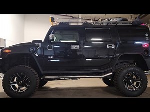 2003 Hummer H2 Fabtech 6" lift finished and then some