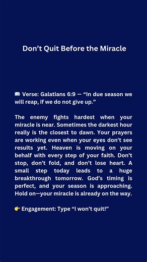 39K views · 982 reactions | Your Breakthrough Is Closer Than You...