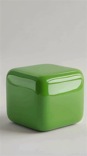1 GREEN Cube | Learn Colors for Kids