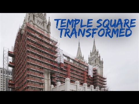 LIVE from Temple Square: What the Salt Lake Temple Renovation Looks Like Now (2026 Update)