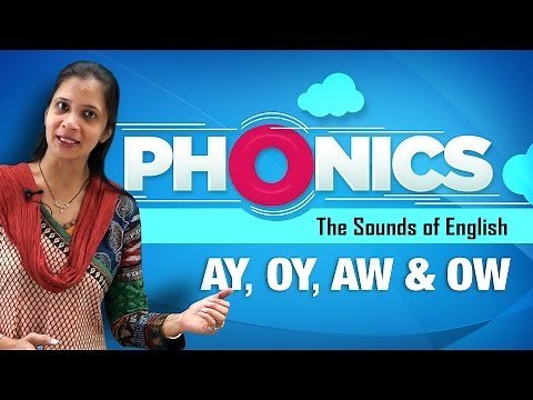 Phonics AY and OY Sound, AW and OW Sounds, Blends | Learn Phonics For Kids | Phonics Video Lessons