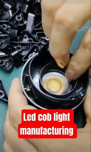 “LED COB Light Manufacturing 🔧 | Full Production Process”