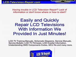 How to Repair a LCD TV