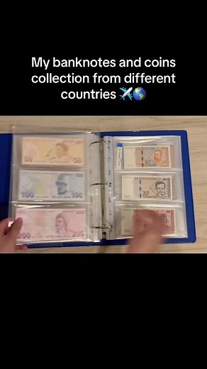 My banknotes and coins collection from different countries ✈️🌏 #travel #travelsouvenir #collection #worldcurrency #banknotescollection #coincollection #banknotes #coins #currency #bills #travelcollection #currencycollection #aroundtheworld #travelgoals #exploretheworld #travellife #traveldiaries #travelvibes #banknotescollector #coinscollector