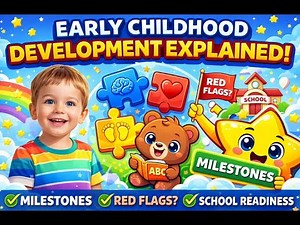 Early Childhood Development Explained | Milestones, Red Flags & School Readiness