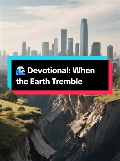 Devotional: When the Earth Trembles