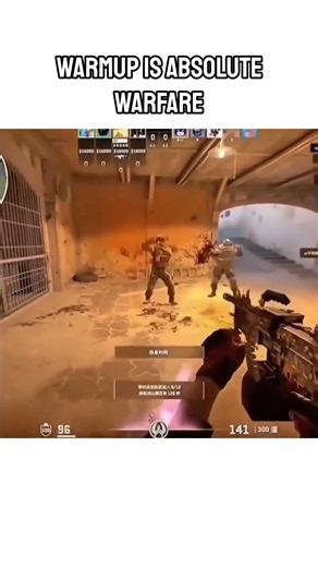 warmup is absolute warfare #funny #cs2
