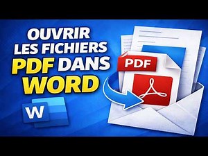 📄 Comment Ouvrir Les Fichiers PDF Dans Word Facilement