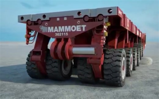Mammoet Self-Propelled Modular Transporter (SPMT)