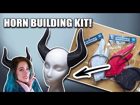 Beginner's First Foam Horn Kit for Cosplay, Halloween, Ren Faire and More!