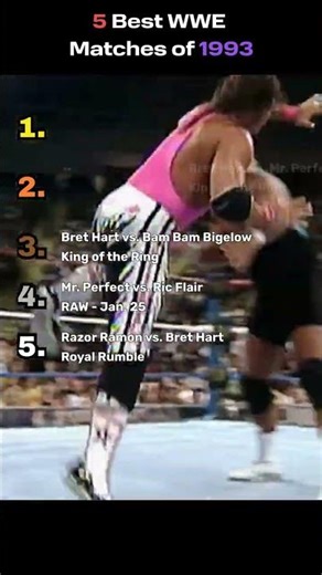 5 Best WWE Matches of 1993