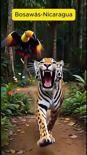 Bosawás: Santuario de Vida y Fauna 🌎 #Jaguar #Wildlife
