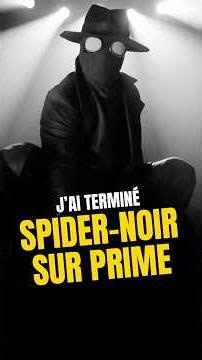 J’ai terminé #SpiderNoir sur #PrimeVideo