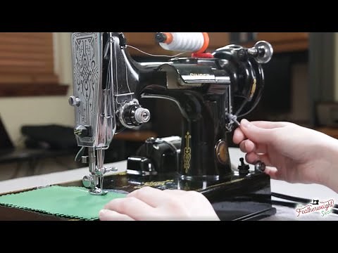 Getting to Know Your Featherweight, Reverse and Back Stitching - Part 7