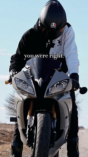 Motorcycle Ride on a Sunny Rural Road