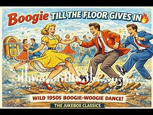 Boogie Till the Floor Gives In 💥 | Wild 1950s Boogie-Woogie Dance | The Jukebox Classics