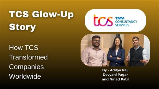 TCS Glow-Up Story 😂 | How TCS Transformed Companies Worldwide | Chandravadan Goritiyal,(DrCG)