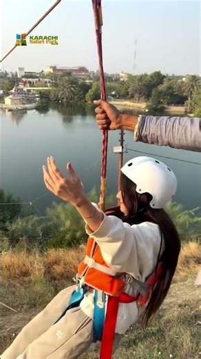 Fly Over the Lake with Fly Safari ✨🚀 | Safari Park Karachi | KMC