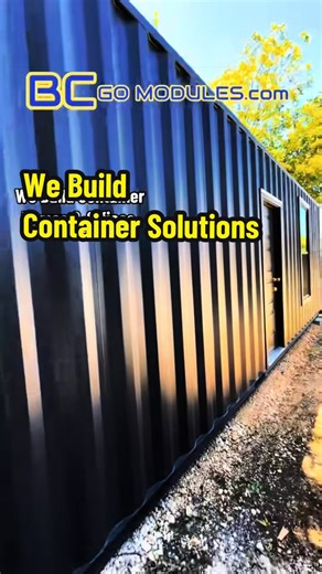 BC GO MODULES Transforming spaces with steel-on-steel for lifetime durability. Stronger, faster, smarter container homes. Book a call or visit www.bcgomodules.com today. #containerhomes #modulardesign