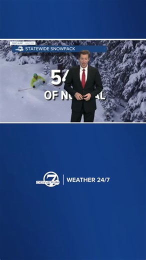 Denver7 News KMGH-TV on Instagram: "Some much-needed snow is on the way to Colorado's mountains – and even to Denver – this weekend. Here's what to expect 👆"