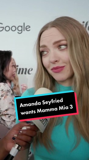 Amanda Seyfried Talks About Mamma Mia 3 Possibility with Meryl Streep