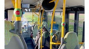 「奔驰低入口单机C2LE Ü·后山车顶抬升」 车内视角体验Mercedes-Benz Citaro C2 LE Ü （林堡公交Limburg \u002F运营商RMV）