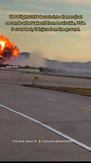 62K views · 490 reactions | UPS Flight 2976 Crash in Louisville, USA...