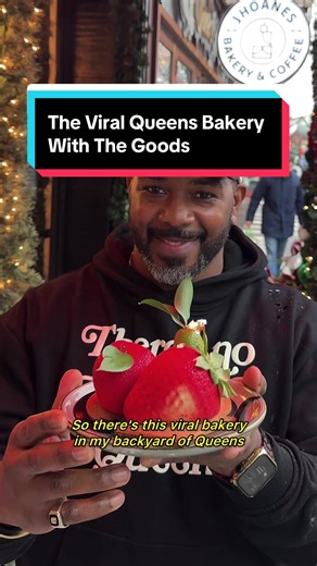 Finally made it to the hottest spot in Queens! @Chef Jhoanes eeks, and the hype is 100% real. While the bakery has only been open for a year, chef brings over 25 years of industry expertise to the table—and it shows. Their signature “life-like” fruit pastries are stuffed with real fruit and look so realistic it’s mind-blowing. Beyond the edible art, they serve: Incredible Croissants (The sandwiches are a must-try!) Artisan Lattes and a full Brunch & Lunch menu Everything here is almost too beaut
