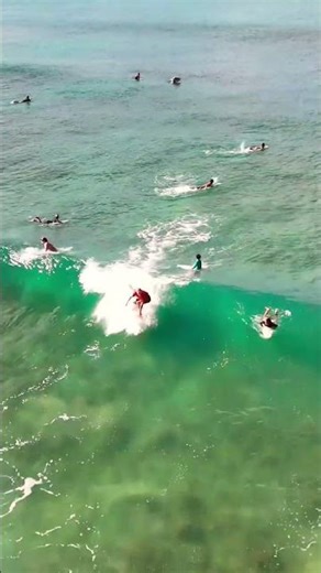 Getting a quick ocean swell on the shortboard #surfers #surfing #waves #oahu #hawaii