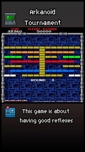 30K views · 328 reactions | This game is about having good reflexes, Arkanoid Tournament Edition #retrogamer #retrogaming Part 2 | Te lo juego asi Nomas | Facebook