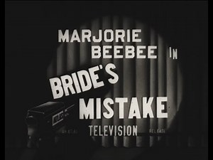 The Bride's Mistake (1931)