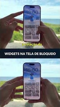 Pare de abrir apps! Use Widgets na Tela de Bloqueio