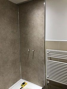 [Hot Item] UK Quality Belmont Tile Look PVC Bathroom Shower Wall Cladding Panel