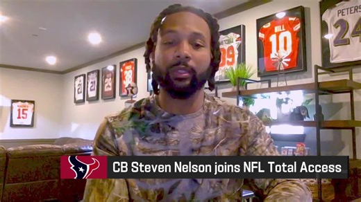 Texans CB Steven Nelson joins 'NFL Total Access'