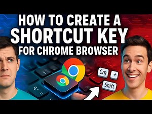 How to Create a Shortcut Key for Chrome Browser || Tips n Tricks