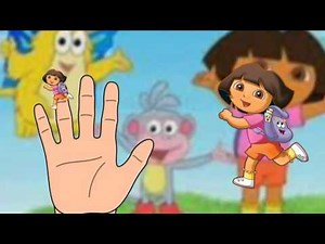 Dora The Explorer Finger Family Nursery Rhymes Lyrics