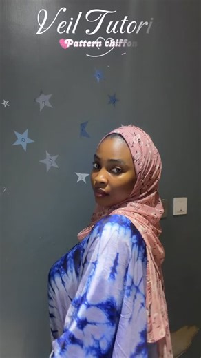 Salih Ruqaiyyah | Easy Veil tutorial using pattern Chiffon scarf 😉🫠🌸 you welcome 🤗 😌 let me which is your favorite 😍 Style 1, Style 2 or Style 3 🤔... | Instagram