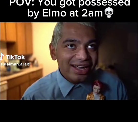 Man Gets Possessed by Elmo in Hilarious TikTok Moment
