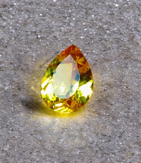 Natural Zultanite Pear Cut Gemstone: Color Changing Loose Stone for Jewelry Making - Etsy